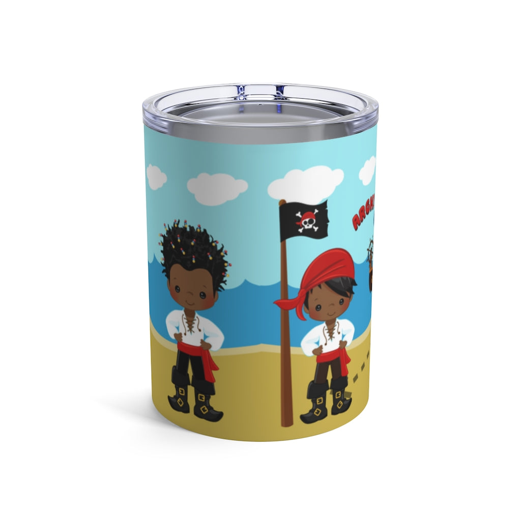 Pirate Boy 10 Oz. Tumbler Cup Tumbler for Kids Gifts for 