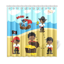 Load image into Gallery viewer, Pirate Boys Shower Curtain
