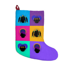 Load image into Gallery viewer, Color Block Girls Christmas Stocking
