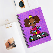 Load image into Gallery viewer, STEM Princess Spiral Notebook
