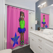 Load image into Gallery viewer, Shine Bright Shower Curtain (Pink)

