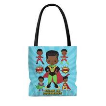 Load image into Gallery viewer, Superhero Boys Tote Bag
