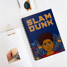 Load image into Gallery viewer, Slam Dunk Bball Boy Spiral Notebook
