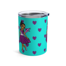 Load image into Gallery viewer, Girls Rule the World 10oz Tumbler (Blue)
