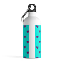 Load image into Gallery viewer, Girls Rule The World Water Bottle (Blue)
