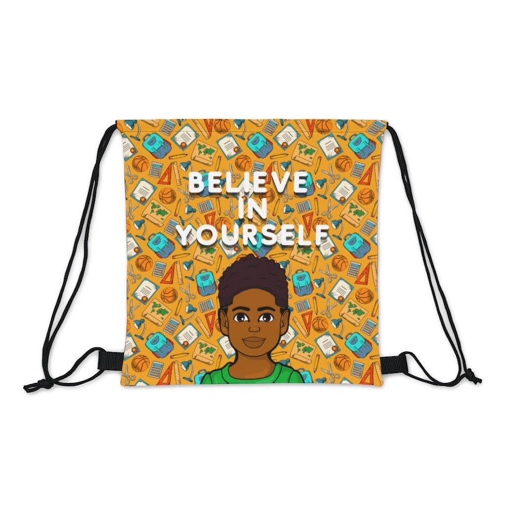 Believe In Yourself Drawstring Bag