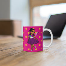 Load image into Gallery viewer, Girls Rule the World 11oz Mug (Pink)
