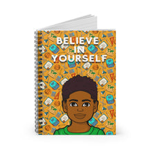 Load image into Gallery viewer, Believe In Yourself Spiral Notebook
