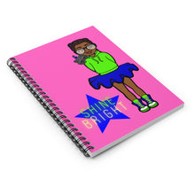 Load image into Gallery viewer, Shine Bright Spiral Notebook (Pink)
