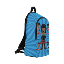 Load image into Gallery viewer, Black Boy Superhero Backpack
