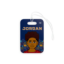 Load image into Gallery viewer, Slam Dunk BBall Boy Personalized Luggage Tag
