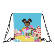 Load image into Gallery viewer, Candy Girl Afro Puff Drawstring Bag
