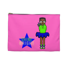 Load image into Gallery viewer, Shine Bright Accessory Pouch (Pink)
